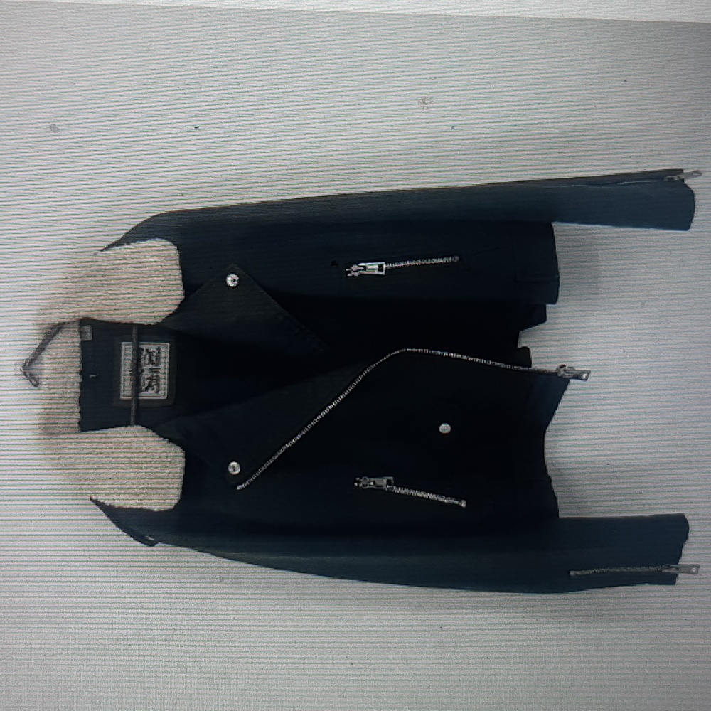 Levi's faux leather jacket fits size Medium